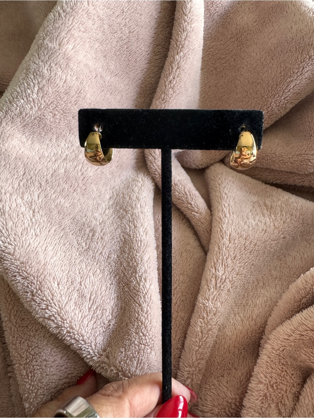 Gold-Tone Hoop Clip-On Earrings - Women's Jewelry